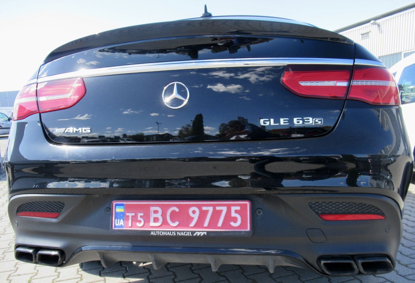 Mercedes-Benz GLE 63 AMG S 585PS Carbon Coupe Из Германии (44925)