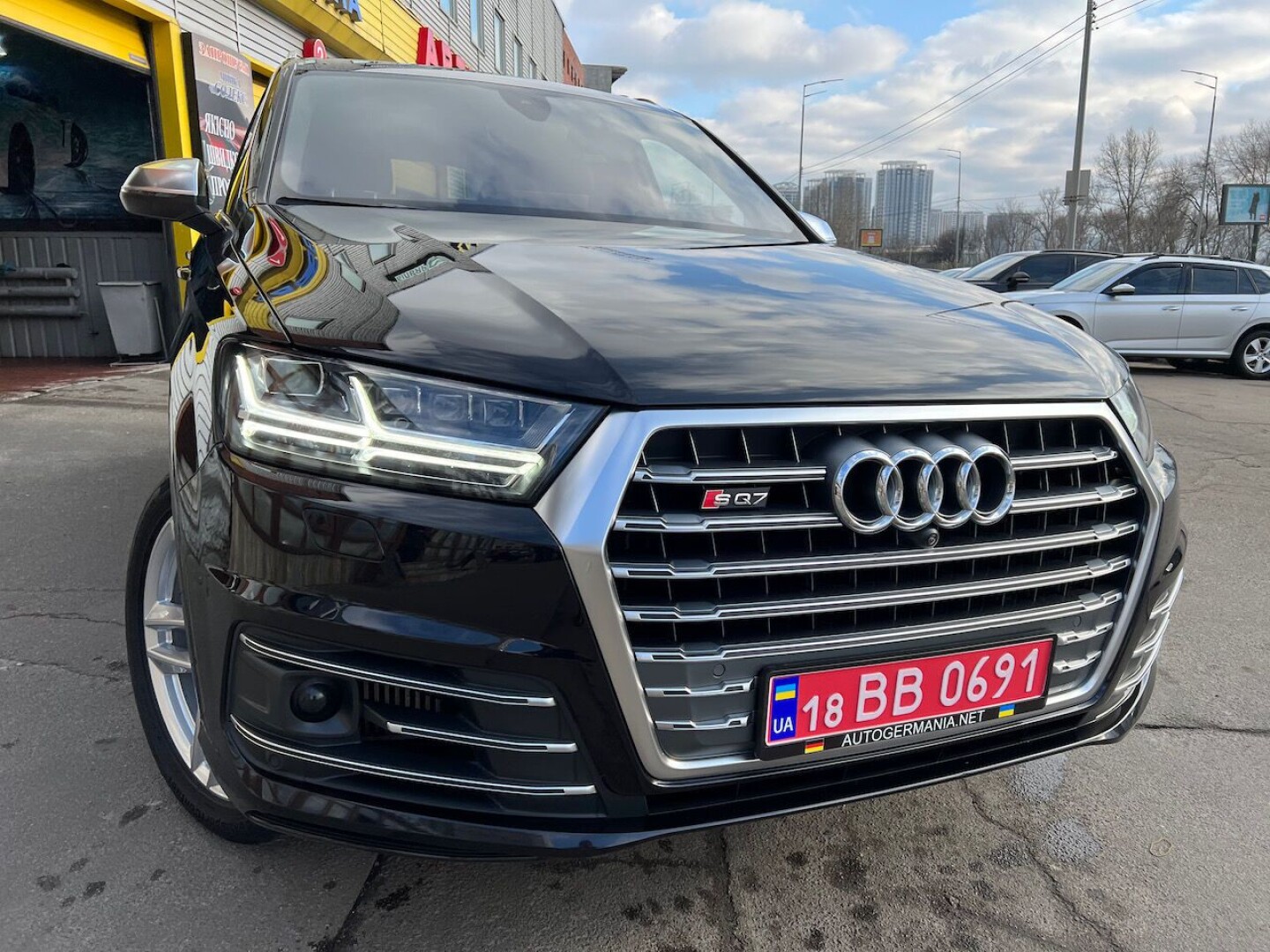 Audi SQ7 4.0TDI 435PS Matrix Bose 7местный З Німеччини (66553)