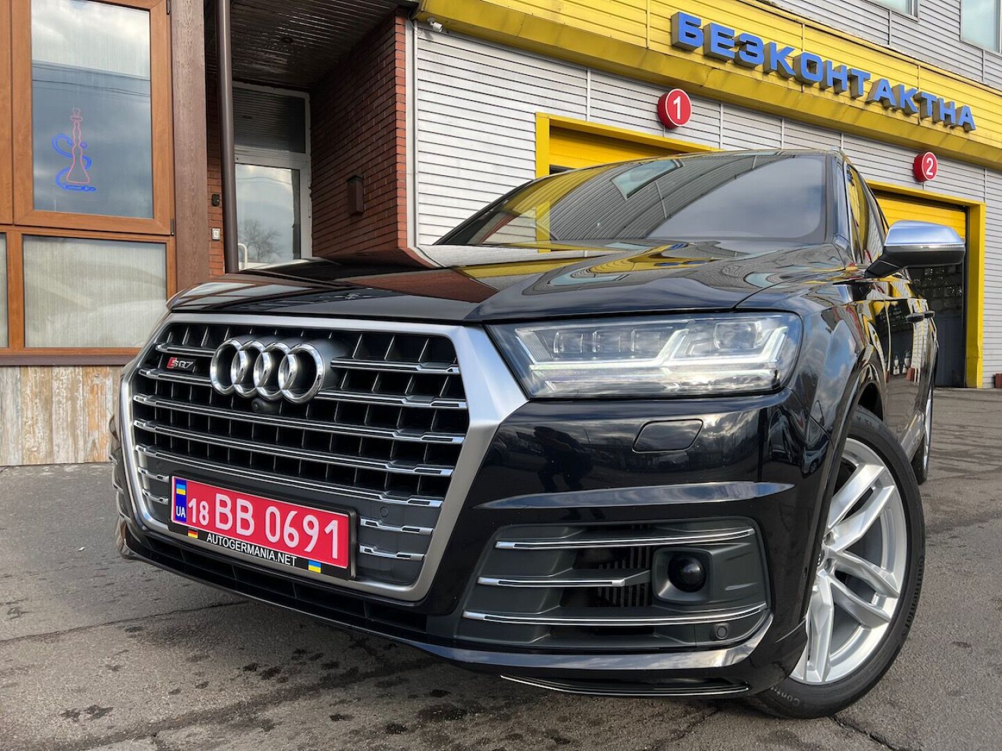 Audi SQ7 4.0TDI 435PS Matrix Bose 7местный З Німеччини (66552)