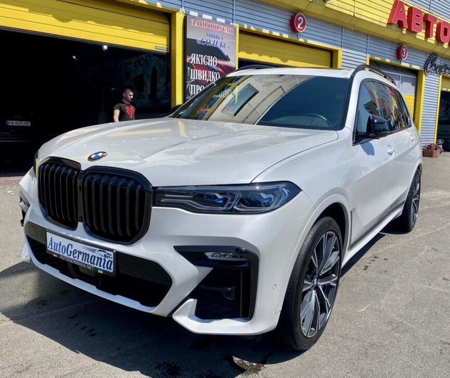 BMW X7 M50d xDrive 400PS Black-Paket Laser 7мест З Німеччини (72037)