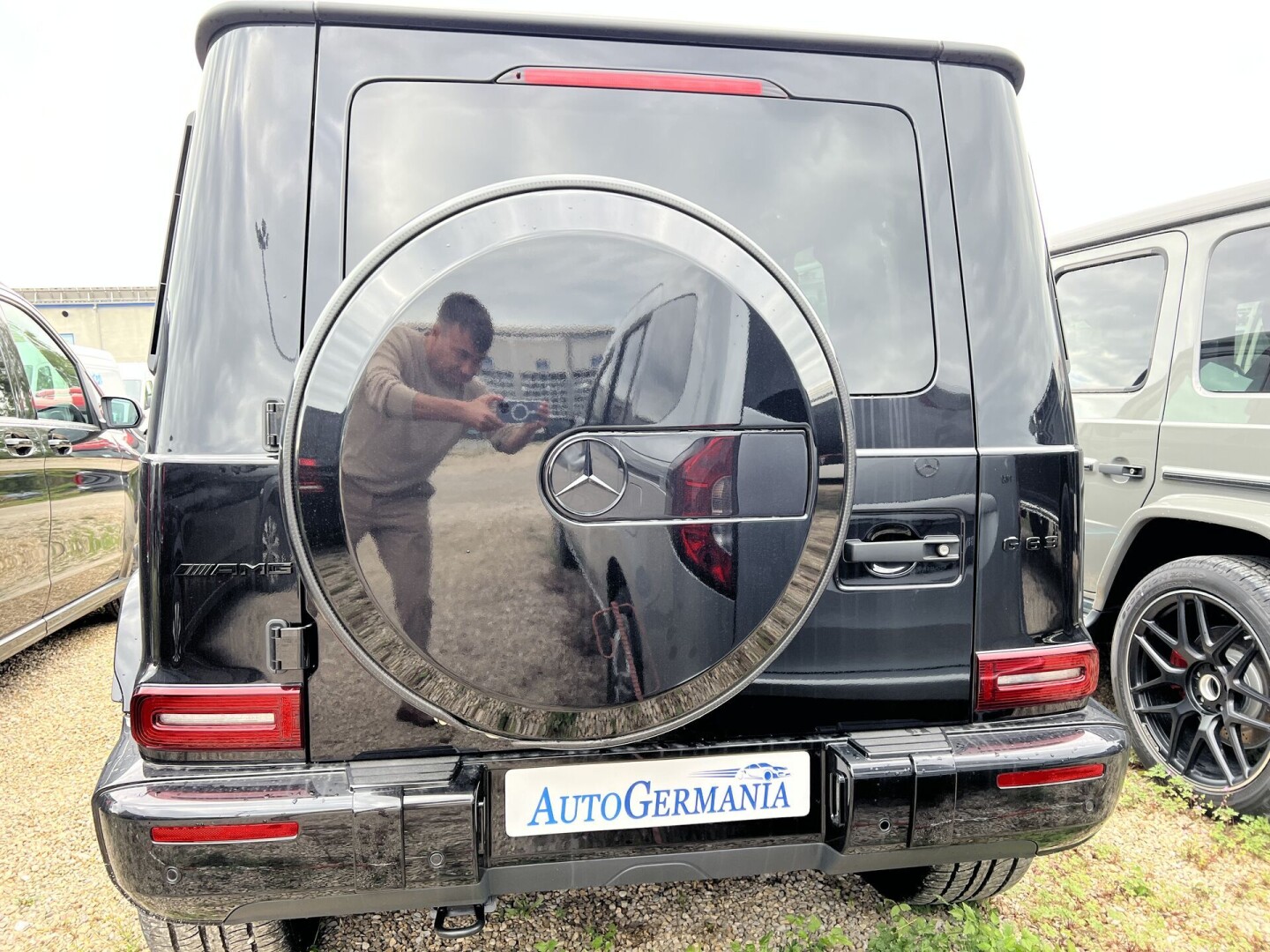 Mercedes-Bens G63 AMG 585PS 4Matic Individual Carbon Black Из Германии (103179)