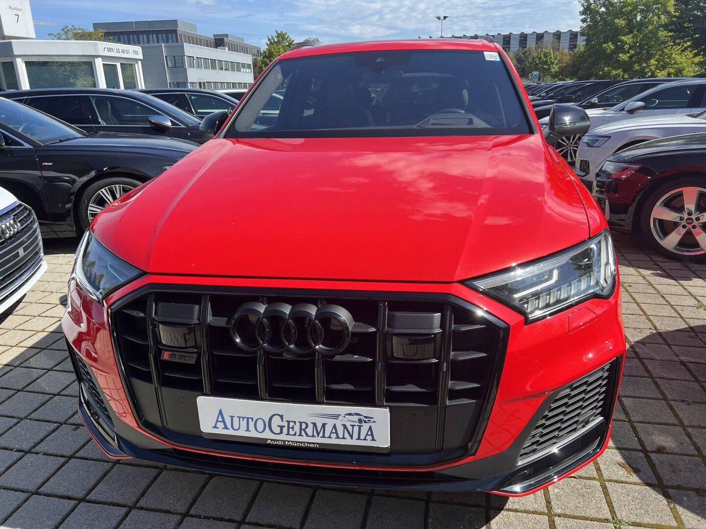Audi SQ7 4.0TFSI 507PS Black-Paket HD Matrix Из Германии (105586)