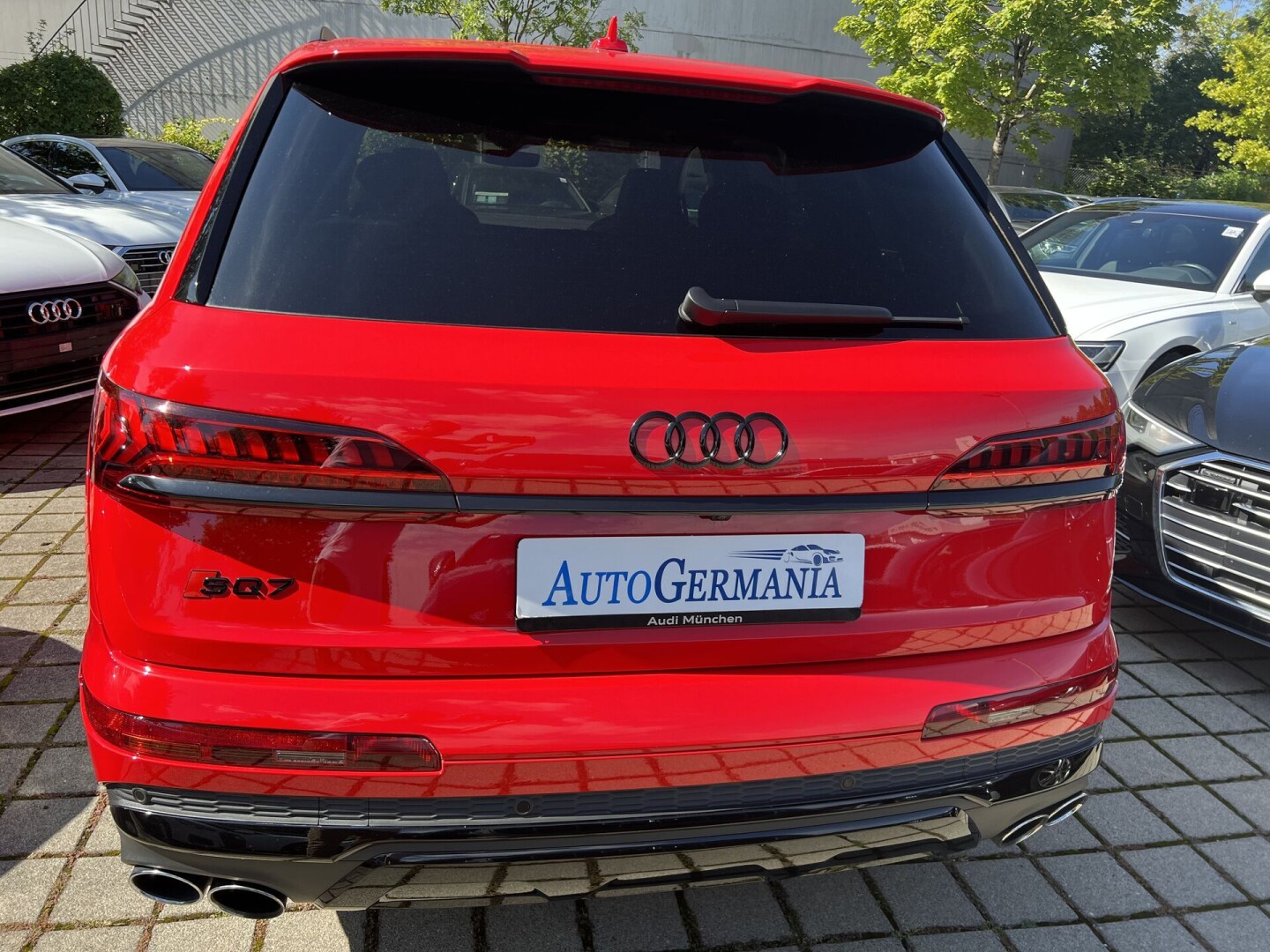 Audi SQ7 4.0TFSI 507PS Black-Paket HD Matrix Из Германии (105566)