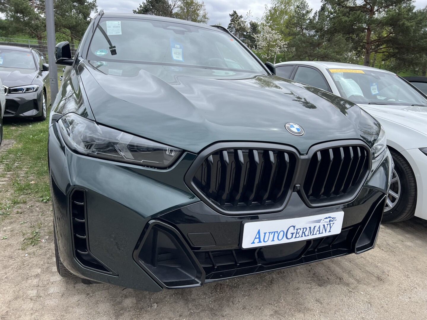 BMW X6 40d xDrive M-Sport Pro Black-Paket LED Из Германии (127080)
