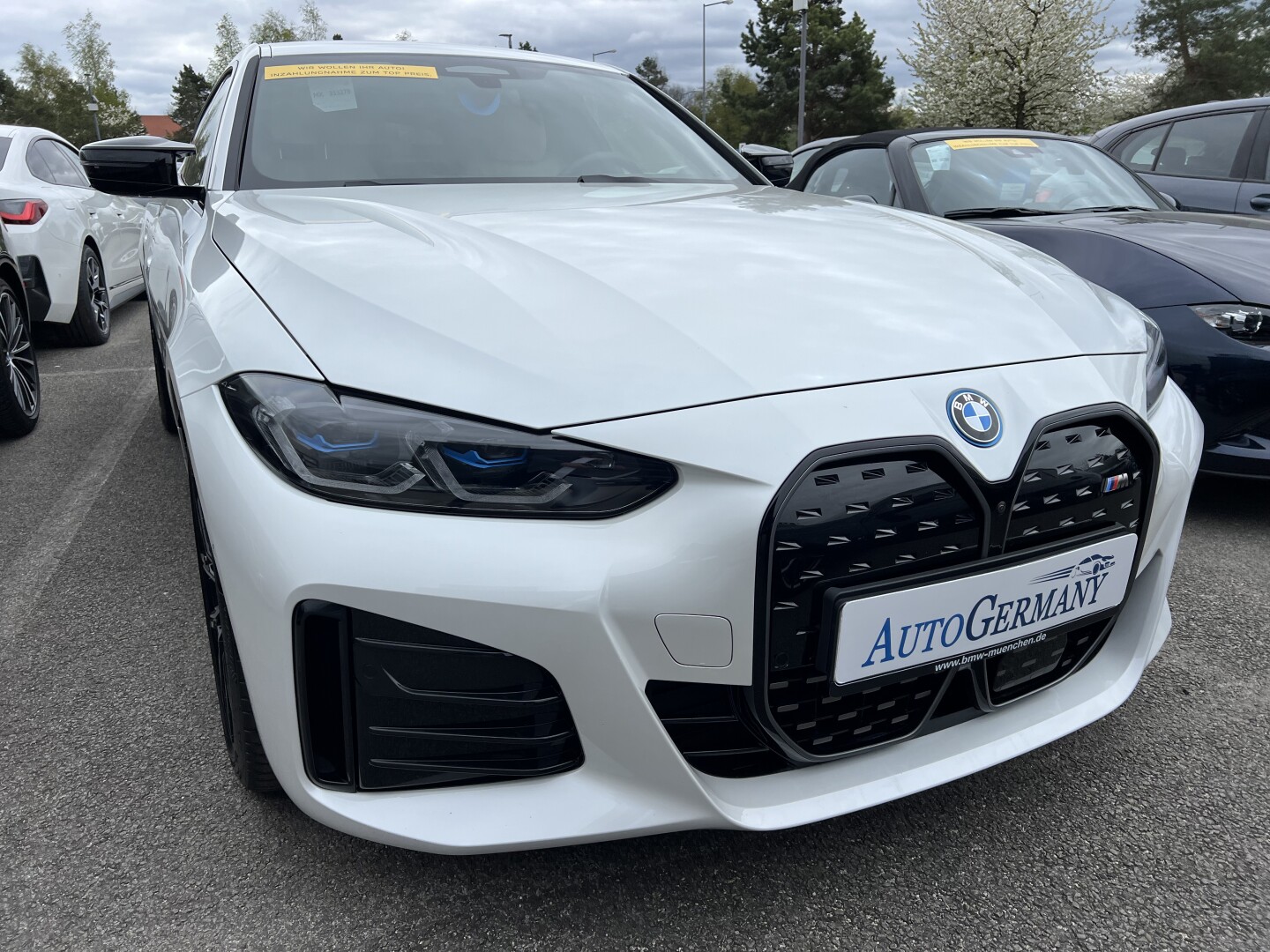 BMW i4 eDrive40 M-Sportpaket 340PS Black З Німеччини (127386)