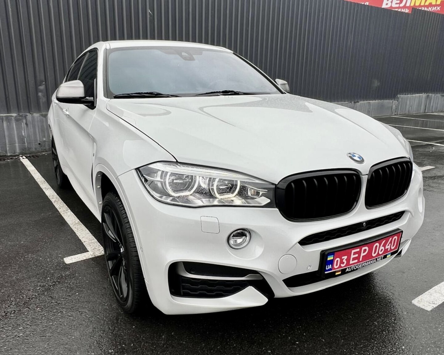 BMW X6 M50d xDrive M-Sport Black-Paket LED З Німеччини (128789)