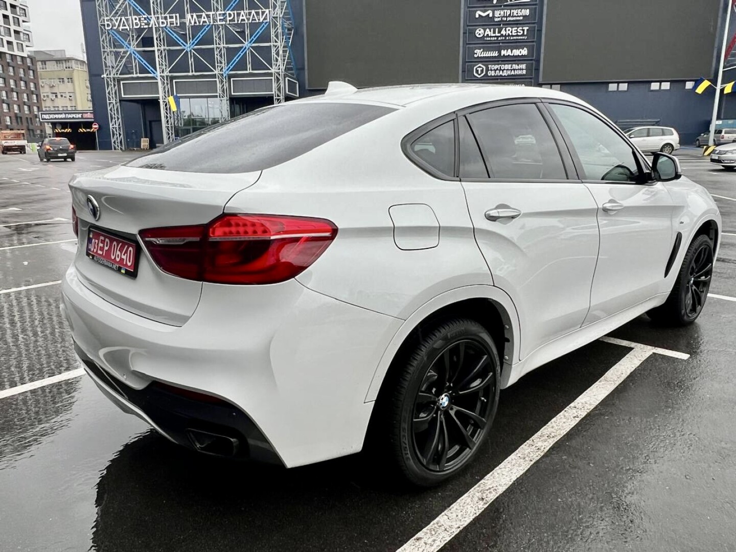 BMW X6 M50d xDrive M-Sport Black-Paket LED З Німеччини (128788)