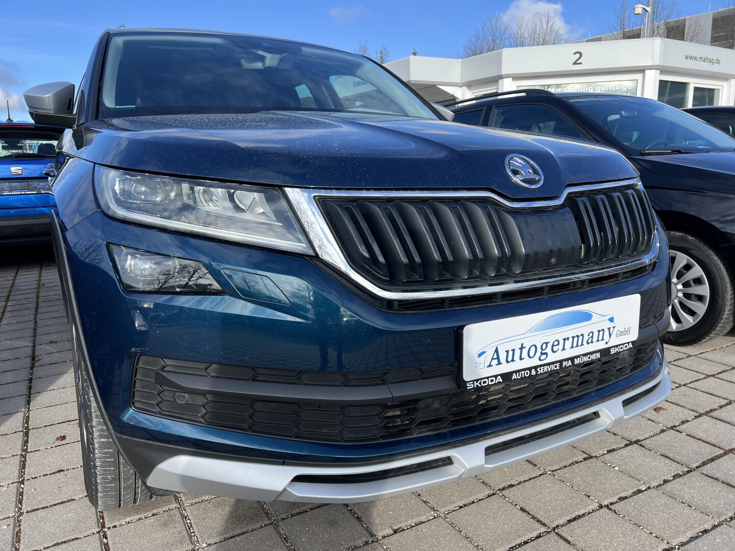 Skoda Kodiaq Scout 2.0TDI 4x4 DSG LED З Німеччини (130722)